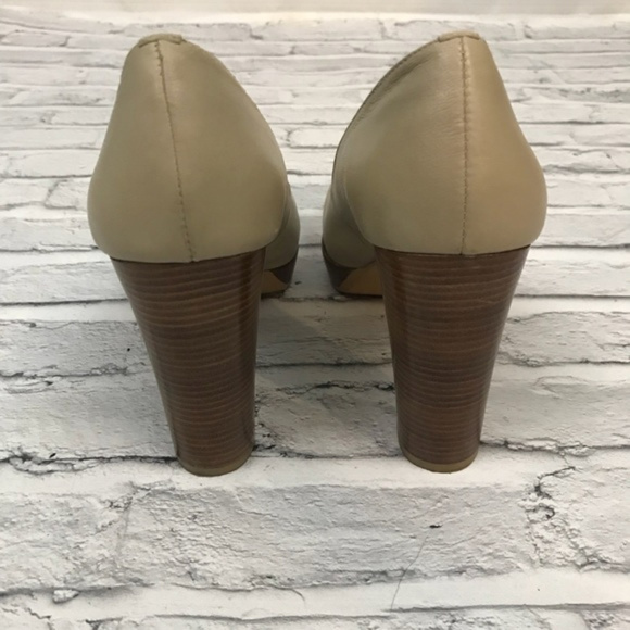 Jeffrey Tyler Leather Nora Platform Heels Size 9 - Picture 5 of 8
